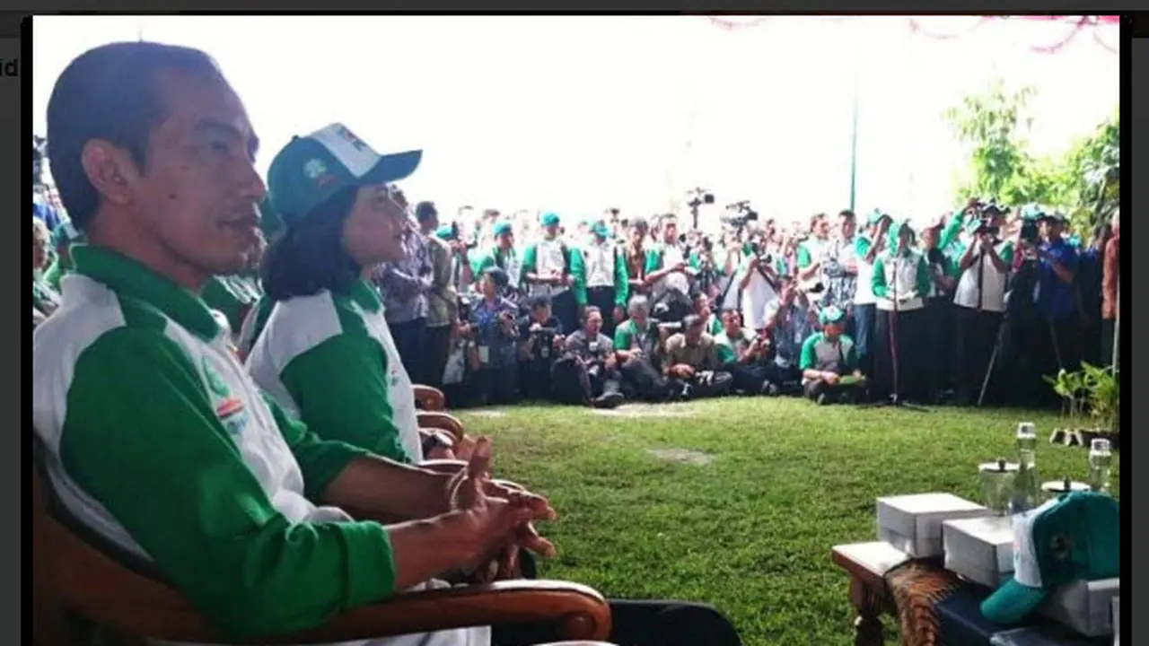 Jokowi dan Iriana