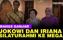 VIDEO: Momen Lebaran, Jokowi & Iriana Silaturahmi Temui Megawati