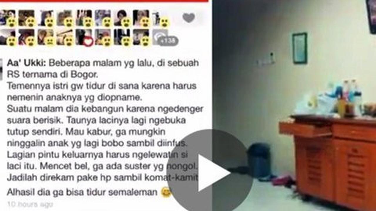 Seram, laci di rumah sakit di Bogor ini bisa buka tutup sendiri