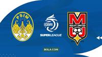 PSIM Vs Malut United di BRI Super League. (Bola.com/Wiwig Prayugi)