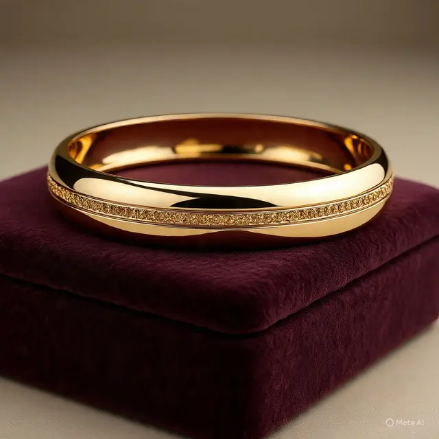 Model Gelang Sekarang Bangle Emas 4 Gram