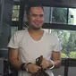 Saipul Jamil di PN Jakarta Utara. (Liputan6.com/Herman Zakharia)