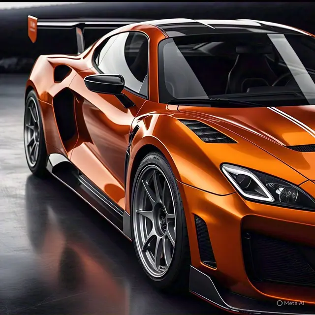 Inspirasi Cat Mobil Warna Orange Metalic