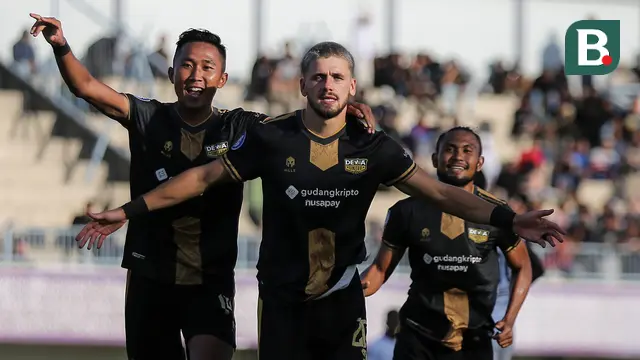 Foto: Lima Gol Diborong Legiun Asing, Dewa United FC Menangi Derby Tangerang atas Persita di BRI Liga 1 2022 / 2023