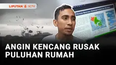Puluhan rumah warga di Kota Baubau, Sulawesi Tenggara, rusak diterpa angin kencang. Warga yang rumahnya rusak parah, kini terpaksa mengungsi.