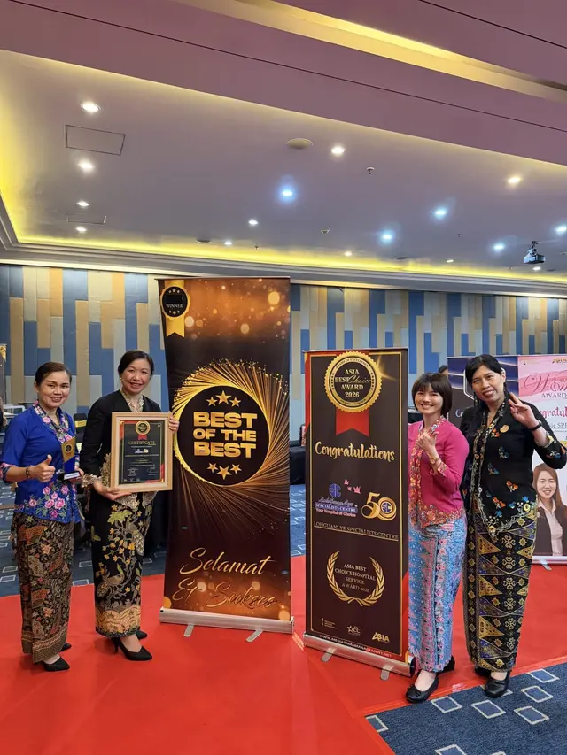 LohGuanLye Specialists Centre raih Asia Best Choice Hospital Service Award 2026 di Bali