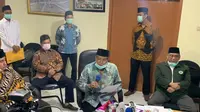 Ketua Umum Lembaga Persahabatan Ormas Islam (LPOI) Kiai Said Aqil Siradj saat menggelar pertemuan di Jakarta. (Istimewa)