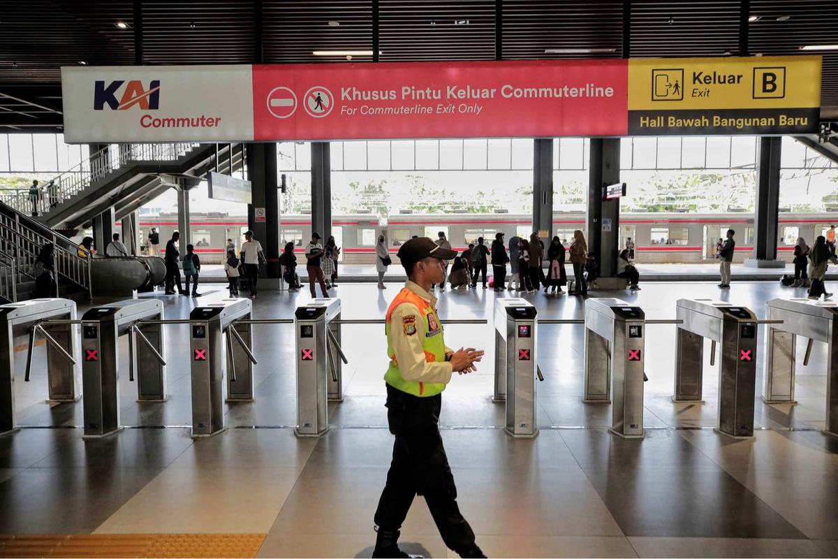 Wajah baru Stasiun Tanah Abang