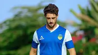 Penyerang anyar PSIM Yogyakarta, Adrian Dalmau. (Doc PSIM).