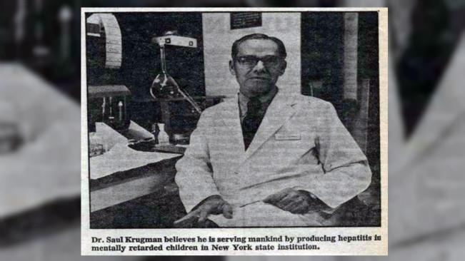 Dr. Saul Krugman. (Sumber Museum of Disability)