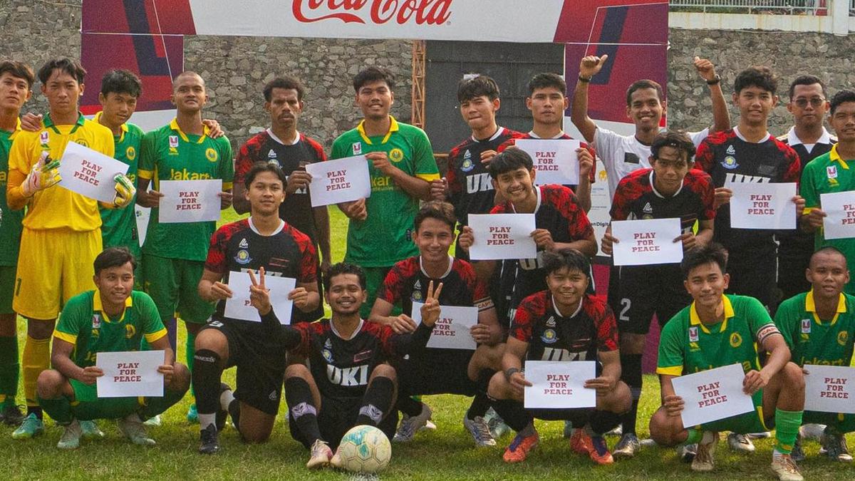 Sepak Bola untuk Perdamaian Bergaung di Uni League