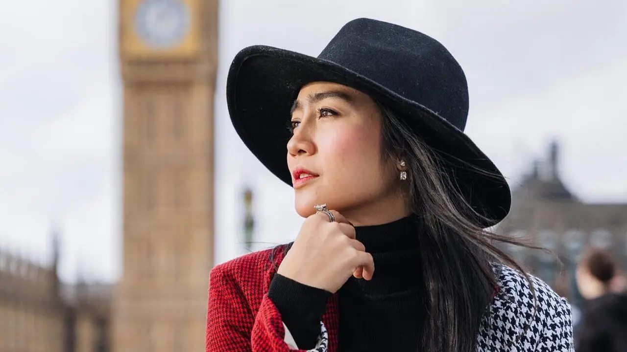Potret liburan Febby Rastanty. (Foto: Instagram/febbyrastanty)