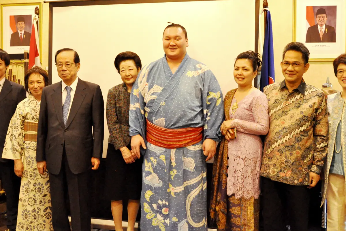 Hakuho Sumo in Batik 0515