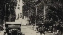 Jalan Jenderal Sudirman medio 1930-1940an. (Source: Instagram/@bogortempodoeloe)