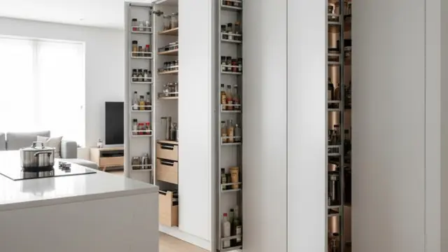 Ilustrasi Rumah Mungil dengan Penyimpanan Tersembunyi/Gemini AI