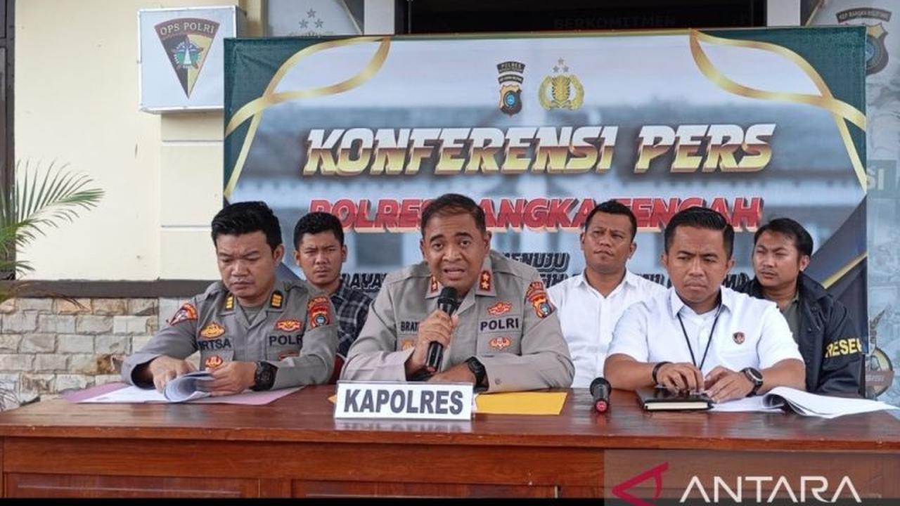 Polres Bangka Tengah Ungkap Tambang Ilegal di Kompleks Perkantoran, Enam Tersangka Diamankan
