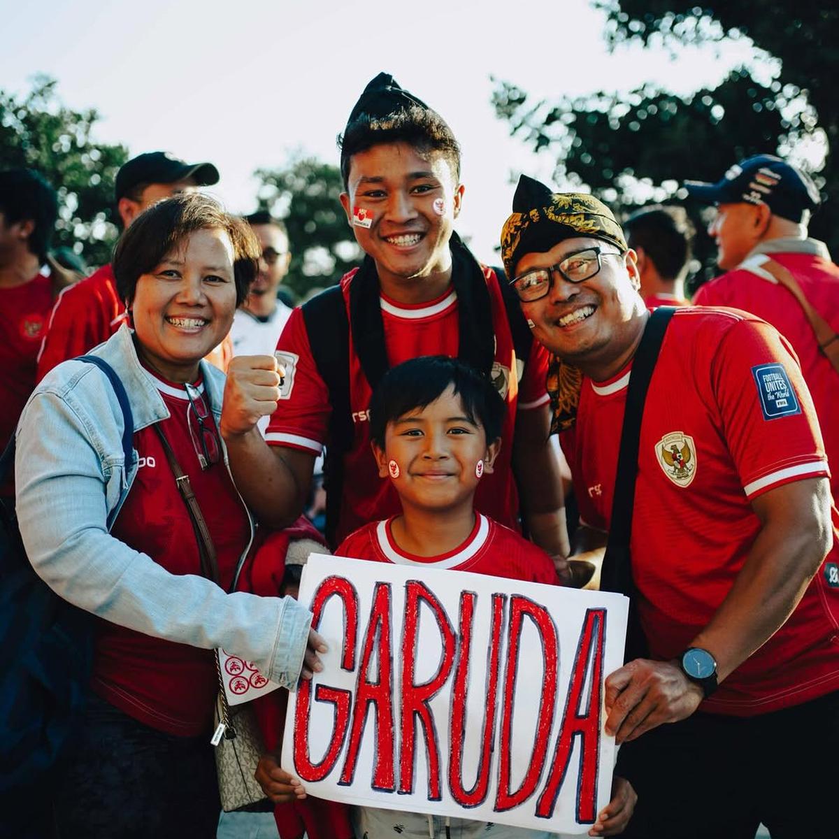 Supporter Timnas Indonesia