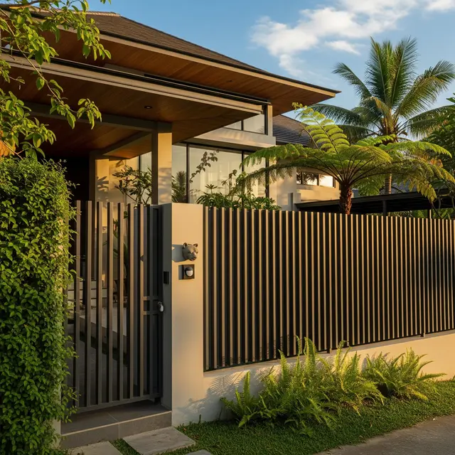 9 Desain Pagar Rumah dengan Sensor Gerak Hewan Pengganggu, Solusi Lindungi Properti