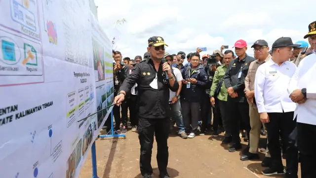 Produktivitas Padi Capai 5 Ton Per Ha, Mentan SYL Pastikan Food Estate Kalteng Berkembang