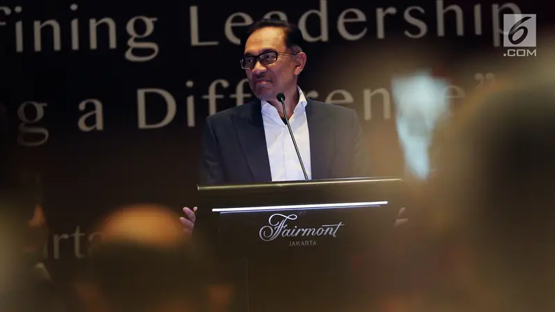 Anwar Ibrahim Jadi Pembicara di The ECGL Leadership Forum 2018