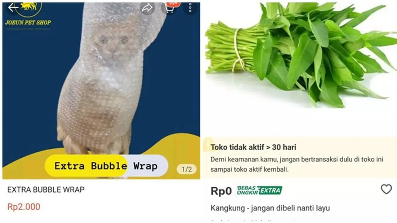 7 Potret Promosi Barang Dagangan di Online Shop Ini Absurd Banget