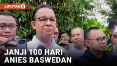 Janji Anies Baswedan di 100 Hari Pertama Kerja