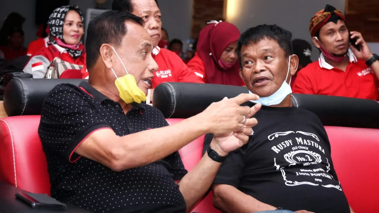 Rusdy Mastura dan Ma'mun Amir berkomitmen dan mendorong koperasi sebagai soko guru perekonomian