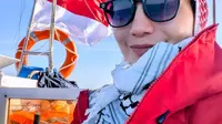 Gaya Wanda Hamidah Pakai Keffiyeh, Satu-satunya Wakil Indonesia di Kapal Bantuan Gaza