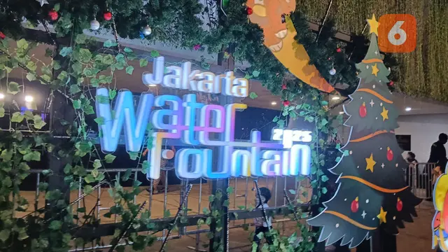 Jakarta Water Fountain 2025 Meriahkan Lapangan Banteng, Galang Donasi untuk Korban Bencana Sumatera