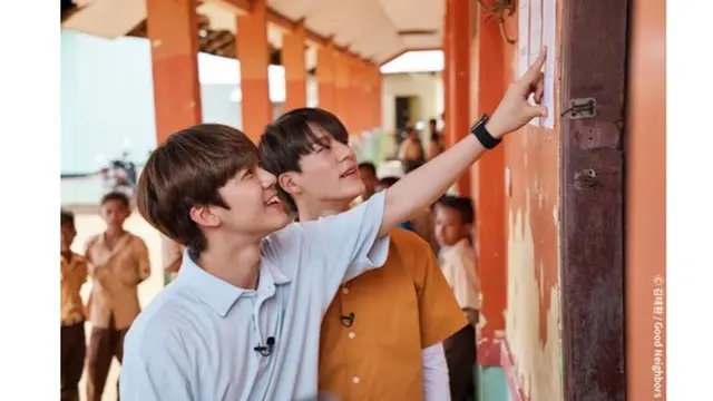 Potret Jeno dan Jaemin NCT Dalam Acara Kemanuasiaan Di Indonesia