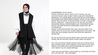 Musdalifah Basri, juara ketiga Stand Up Comedy Academy melontarkan isi hatinya usai diejek karena bentuk tubuh. (Sumber: Instagram @musdalifahbasri)