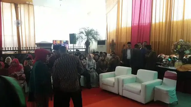 Dekorasi Prosesi Pemberian Marga Kahiyang Ayu