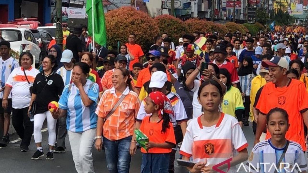 Polresta Ambon Fasilitasi Nobar Piala Dunia 2026, Jamin Keamanan dan Kenyamanan Warga