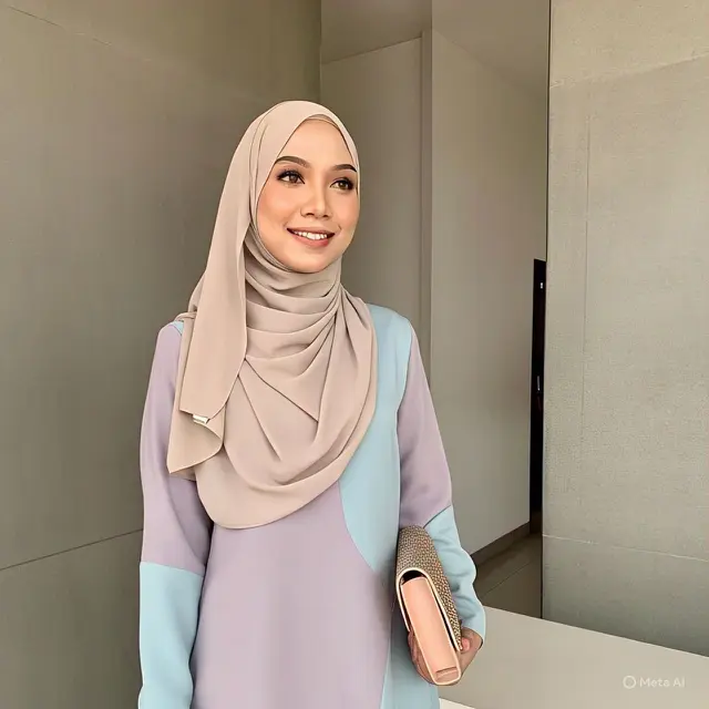 Dress Cape Style Minimalis