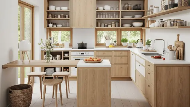 Model Rumah Kecil Tapi Punya Dapur Luas Karena Penataan Vertikal