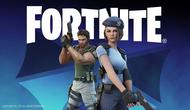 Chris Redfield dan Jill Valentine dari Resident Evil hadir di Fortnite. (Doc: Epic Games)