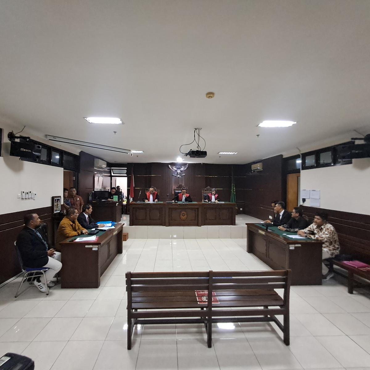 Sidang perdana gugatan kepada UGM soal ijazah Jokowi di PN Sleman