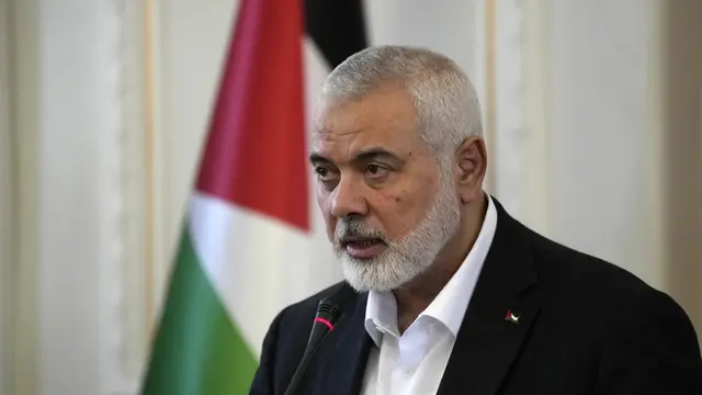 Ismail Haniyeh. (Hassan Ammar/AP/File)