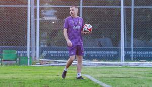 Pelatih Persik Kediri, Marcos Reina. (Bola.com/Gatot Sumitro)