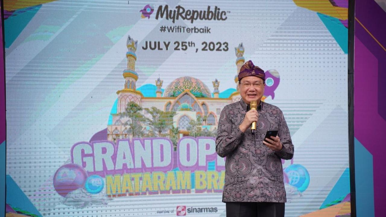 "Pada hari ini kami secara bersamaan meresmikan tujuh kota sebagai bentuk komitmen MyRepublic dalam mendukung pemerataan akses internet dan digitalisasi di Indonesia,"