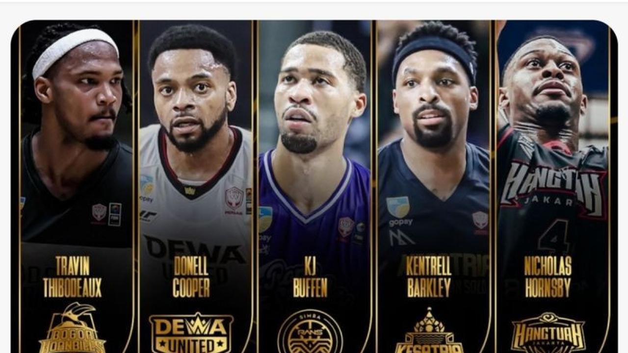 IBL Umumkan Lima Kandidat Peraih IBL League MVP 2026, Siapa Terkuat?