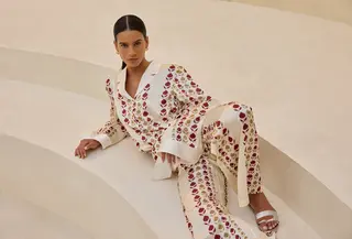 Intip koleksi busana Ramadan Tory Burch yang sarat dengan sentuhan khas Timur Tengah (Tory Burch)