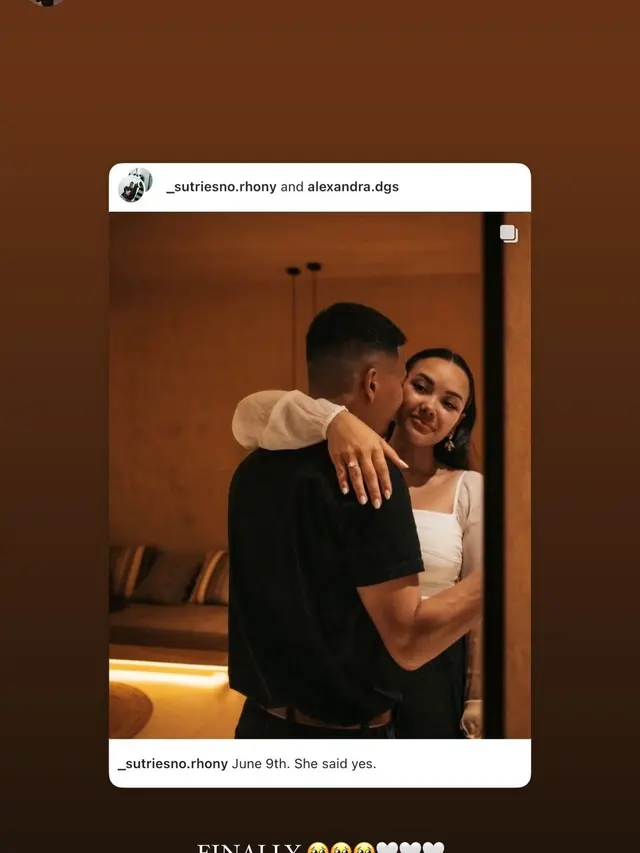Alexandra Daguise Dilamar Kekasih