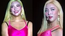 Ini adalah penampilan Luna f(x) saat tampul solo di Thailand. Sayangnya makeup Luna tak mendukung penampilannya. (Foto: Kpop Zone/KapanLagi)
