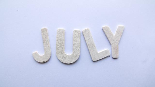 Ilustrasi kata-kata, bulan Juli
