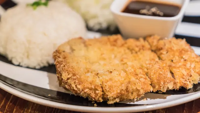 Ilustrasi Chicken Katsu