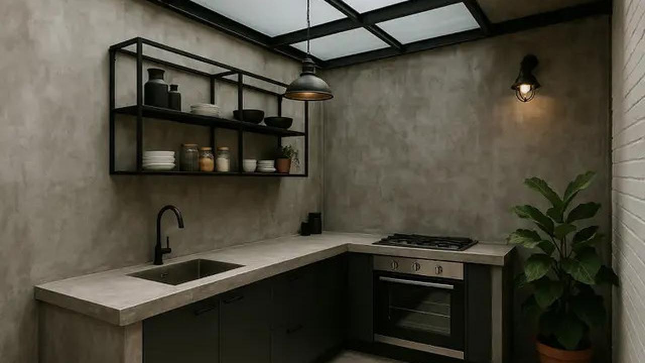 10 Model Dapur Semi Outdoor Belakang Rumah 2025, Nyaman Buat Masak