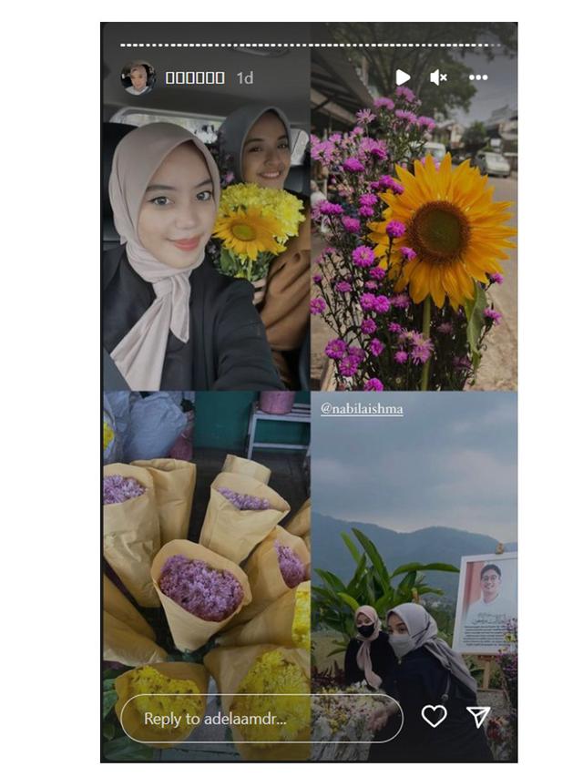 6 Momen Nabila Ishma Ziarah ke Makam Mendiang Eril, Sudah Bisa Tersenyum