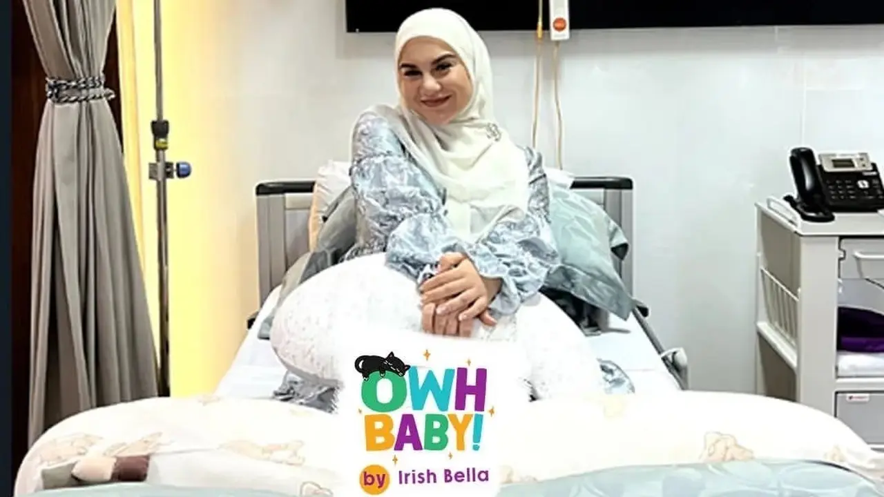 Selamat! Irish Bella Istri Ammar Zoni Melahirkan Anak Keempat