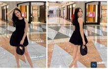 Potret Laura Moane Kenakan Mini Dress Hitam, Cantik dan Stunning Abis